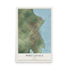 Map of Port Lavaca, Texas, 12 x 18 inch unframed archival matte print