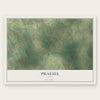 Praesel, Texas map print, the full design