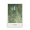 Map of Red Lick, Texas, 12 x 18 inch unframed archival matte print