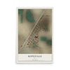 Map of Ropesville, Texas, 12 x 18 inch unframed archival matte print