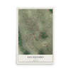 Map of San Elizario, Texas, 12 x 18 inch unframed archival matte print