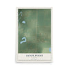 Map of Sandy Point, Texas, 12 x 18 inch unframed archival matte print