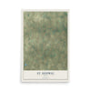 Map of St. Hedwig, Texas, 12 x 18 inch unframed archival matte print