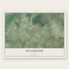 Wyldwood, Texas map print, the full design