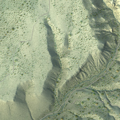 Close-up of the map of Antimony, Utah print showing street and building detail