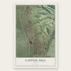 Capitol Hill, Utah map print, the full design