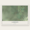 Garrison, Utah map print, the full design
