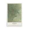 Map of Holden, Utah, 12 x 18 inch unframed archival matte print