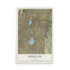 Map of Hurricane, Utah, 12 x 18 inch unframed archival matte print