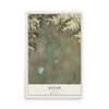 Map of Kanab, Utah, 12 x 18 inch unframed archival matte print