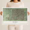 Map of Kearns, Utah, 12 x 18 inch unframed archival matte print