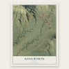 Kenilworth, Utah map print, the full design