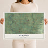 Map of Lewiston, Utah, 12 x 18 inch unframed archival matte print