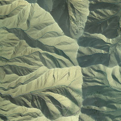 Second close-up of the map of Magna, Utah print showing more streets and buildings