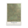 Map of Minersville, Utah, 12 x 18 inch unframed archival matte print