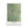 Map of Paradise, Utah, 12 x 18 inch unframed archival matte print