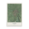 Map of Payson, Utah, 12 x 18 inch unframed archival matte print