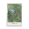 Map of Plain City, Utah, 12 x 18 inch unframed archival matte print