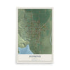 Map of Redmond, Utah, 12 x 18 inch unframed archival matte print