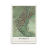 Map of Riverdale, Utah, 12 x 18 inch unframed archival matte print