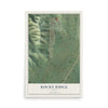 Map of Rocky Ridge, Utah, 12 x 18 inch unframed archival matte print