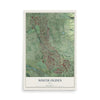 Map of South Ogden, Utah, 12 x 18 inch unframed archival matte print