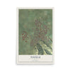Map of Tooele, Utah, 12 x 18 inch unframed archival matte print