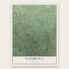 Whiterocks, Utah map print, the full design