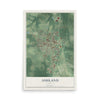 Map of Ashland, Virginia, 12 x 18 inch unframed archival matte print