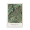 Map of Big Stone Gap, Virginia, 12 x 18 inch unframed archival matte print