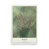 Map of Boyce, Virginia, 12 x 18 inch unframed archival matte print