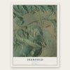 Deerfield, Virginia map print, the full design