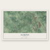 Elmont, Virginia map print, the full design