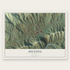 Hiltons, Virginia map print, the full design