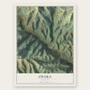 Osaka, Virginia map print, the full design