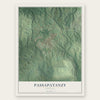 Passapatanzy, Virginia map print, the full design
