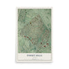 Map of Pimmit Hills, Virginia, 12 x 18 inch unframed archival matte print