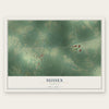 Sussex, Virginia map print, the full design