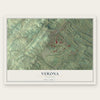 Verona, Virginia map print, the full design
