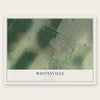 Whitesville, Virginia map print, the full design