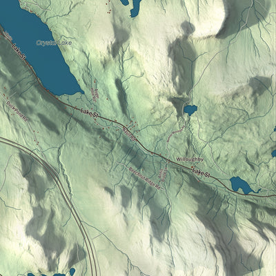 Street and neighborhood detail from the Barton, Vermont map