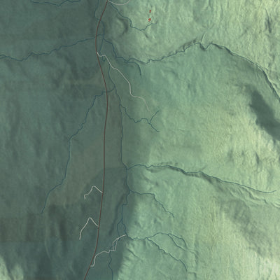 Street and neighborhood detail from the Buels Gore, Vermont map