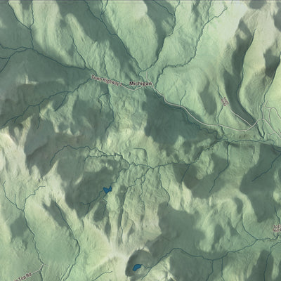Street and neighborhood detail from the Chittenden, Vermont map