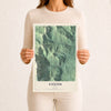 Map of Fayston, Vermont, 12 x 18 inch unframed archival matte print