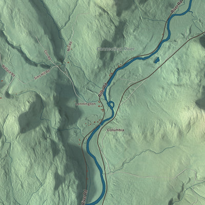 Street and neighborhood detail from the Lemington, Vermont map