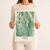 Map of Newark, Vermont, 12 x 18 inch unframed archival matte print