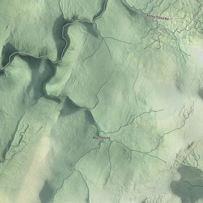 Street and neighborhood detail from the Sunderland, Vermont map