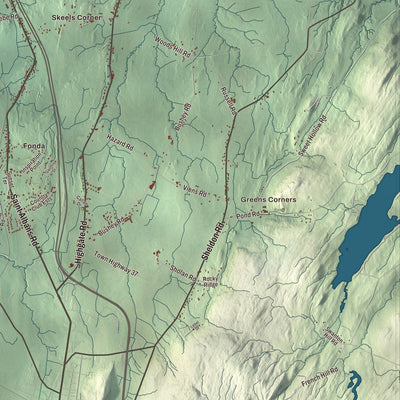 Street and neighborhood detail from the Swanton, Vermont map