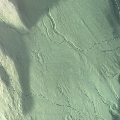 Terrain and local geography detail from the Warner's Grant, Vermont map