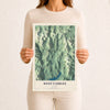 Map of West Fairlee, Vermont, 12 x 18 inch unframed archival matte print